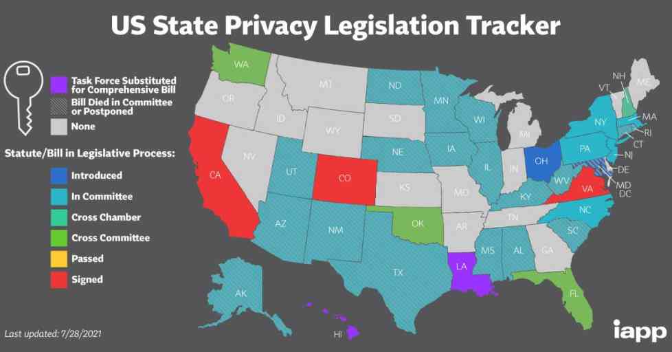 Mapping the NonDisclosure States Understanding Privacy Laws Across the US Flat Glass