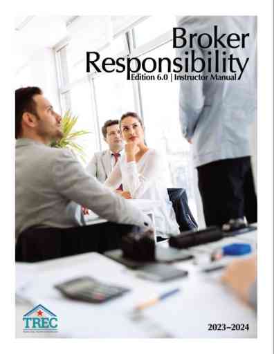 Demystifying the Texas Broker Responsibility Course Requirement - Flat ...